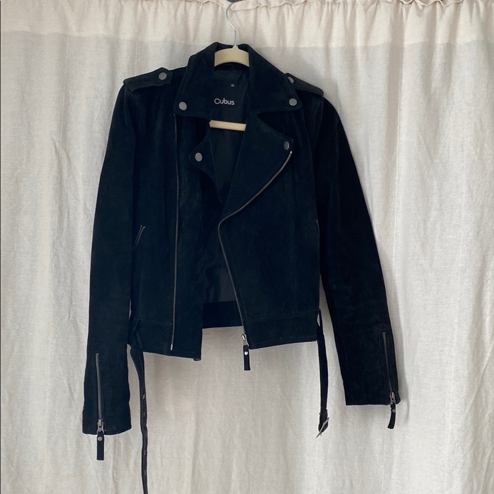 Vintage Leather Motorcycle Jacket